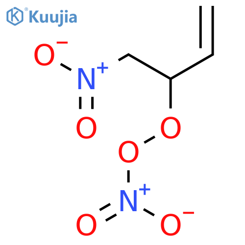 Peroxynitric acid, 1-(nitromethyl)-2-propenyl ester structure