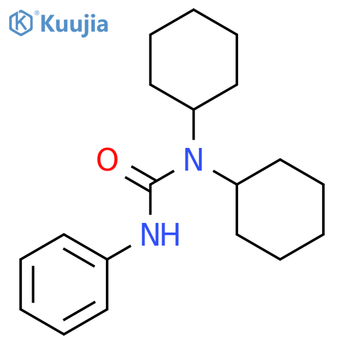 1,1-dicyclohexyl-3-phenylurea structure