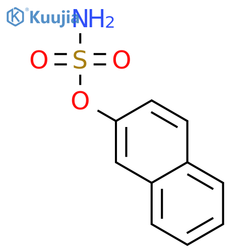 naphthalen-2-yl sulfamate structure