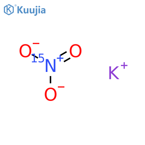 Potassium nitrate-15N structure