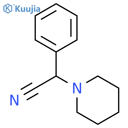 Phenylpiperidinoacetonitrile structure