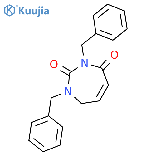 1H-1,3-DIAZEPINE-2,4(3H,7H)-DIONE, 1,3-BIS(PHENYLMETHYL)- structure
