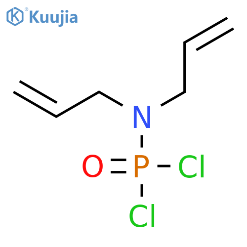 Phosphoramidic dichloride, di-2-propenyl- structure
