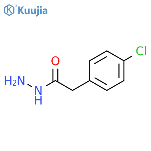 2-(4-Chlorophenyl)acetohydrazide structure