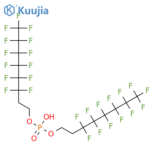 Bis2-(perfluorohexyl)ethylphosphate structure