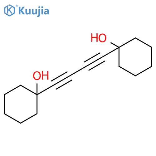 1,4-Bis(1-hydroxycyclohexyl)-1,3-butadiyne structure
