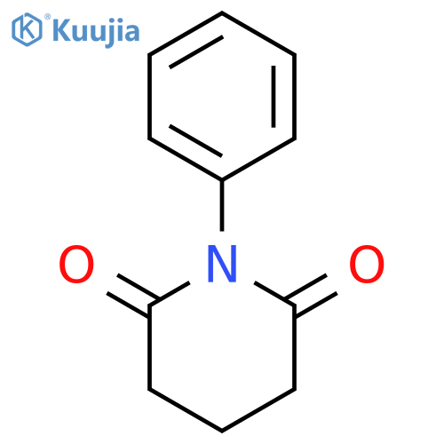 1-phenylpiperidine-2,6-dione structure