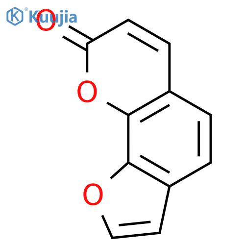 8H-furo[3,2-h]chromen-8-one structure