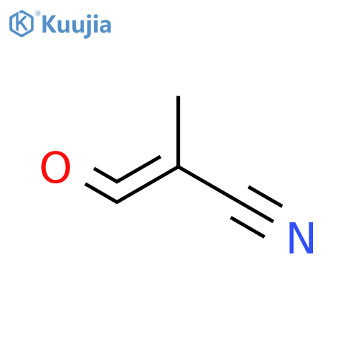 2-Propenenitrile, 2-methyl-3-oxo- structure