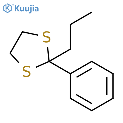 1,3-Dithiolane,2-phenyl-2-propyl- structure