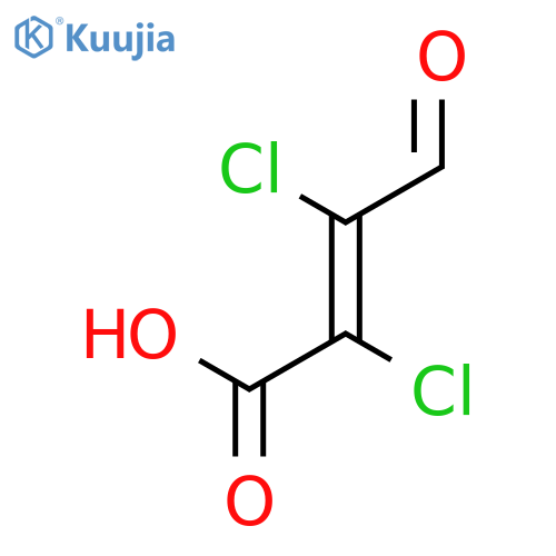 2,3-dichloro-4-oxobut-2-enoic acid structure