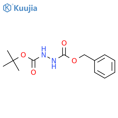 1-Benzyl 2-(tert-butyl) hydrazine-1,2-dicarboxylate structure