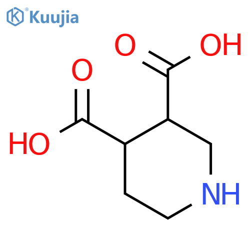 Piperidine-3,4-dicarboxylic Acid structure