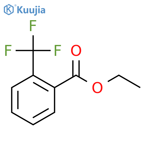Ethyl 2-(trifluoromethyl)benzoate structure