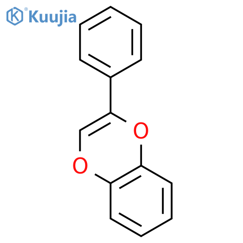 2-phenyl-1,4-benzodioxine structure