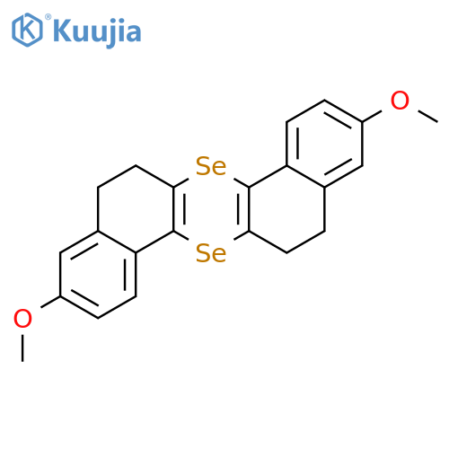 DIBENZO[A,H]SELENANTHRENE, 5,6,12,13-TETRAHYDRO-3,10-DIMETHOXY- structure