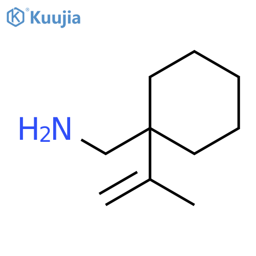 1-(prop-1-en-2-yl)cyclohexylmethanamine structure