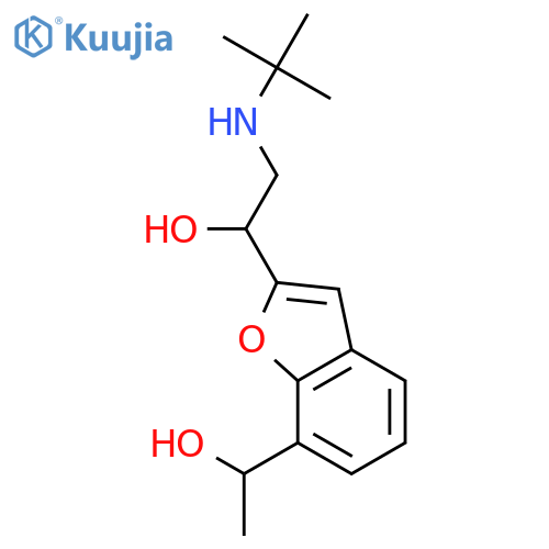 1'-Hydroxybufuralol structure