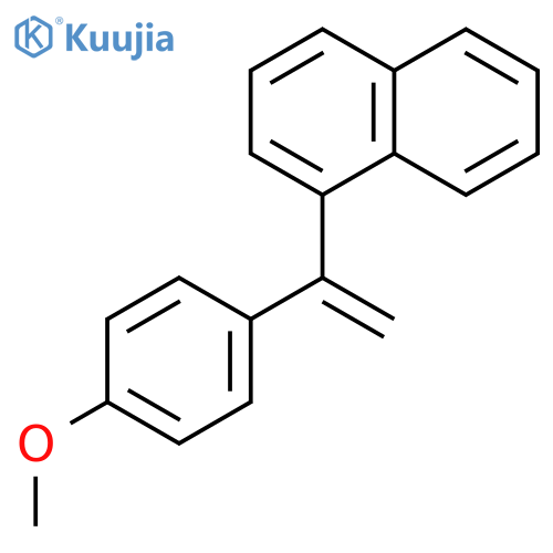 Naphthalene, 1-[1-(4-methoxyphenyl)ethenyl]- structure