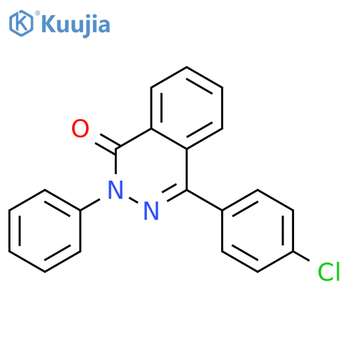 4-(4-Chlorophenyl)-2-phenyl-1(2H)-phthalazinone structure