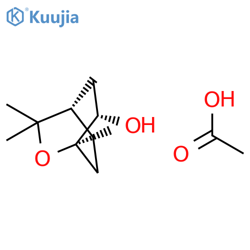2-Oxabicyclo[2.2.2]octan-6-ol, 1,3,3-trimethyl-, acetate, (1R,4S,6S)- structure