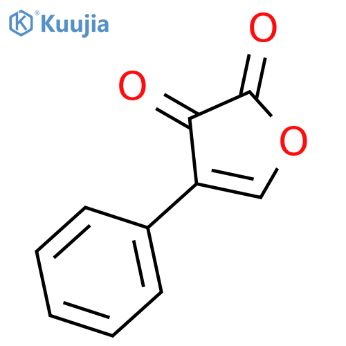 2,3-Furandione, 4-phenyl- structure