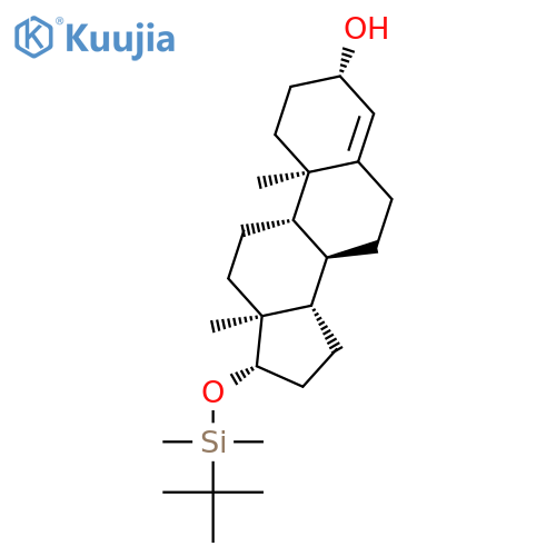 Androst-4-en-3-ol, 17-[[(1,1-dimethylethyl)dimethylsilyl]oxy]-, (3b,17b)- structure