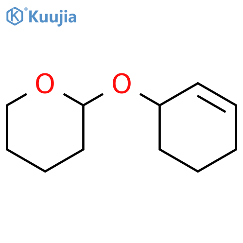 2H-Pyran, 2-(2-cyclohexen-1-yloxy)tetrahydro- structure