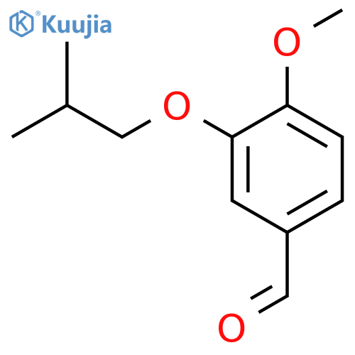 4-methoxy-3-(2-methylpropoxy)benzaldehyde structure