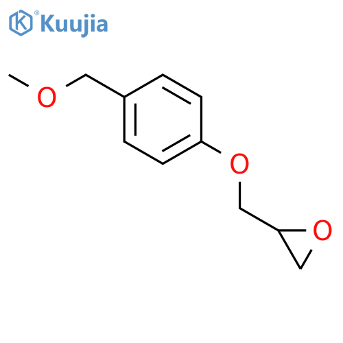 Oxirane, [[4-(methoxymethyl)phenoxy]methyl]- structure
