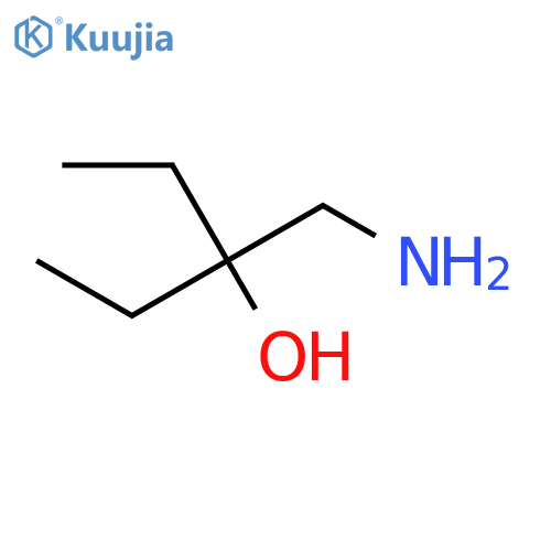 3-(aminomethyl)pentan-3-ol structure