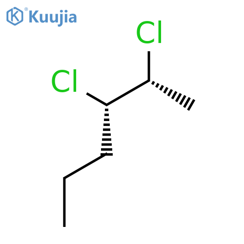 Hexane, 2,3-dichloro-, (R*,S*)- structure