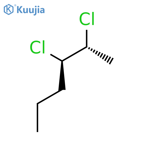 HEXANE, 2,3-DICHLORO-, (R*,R*)- structure