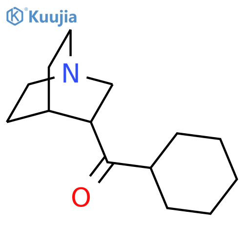 Methanone, 1-azabicyclo[2.2.2]oct-3-ylcyclohexyl- structure