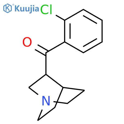 Methanone, 1-azabicyclo[2.2.2]oct-3-yl(2-chlorophenyl)- structure