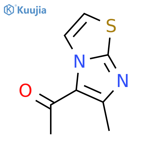 1-{6-methylimidazo2,1-b1,3thiazol-5-yl}ethan-1-one structure