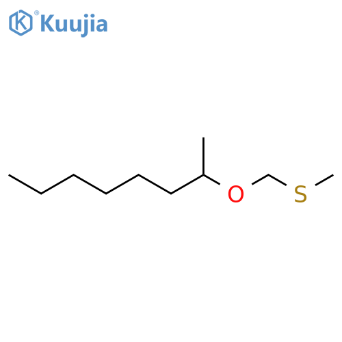 Octane, 2-[(methylthio)methoxy]- structure