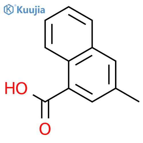 1-NAPHTHALENECARBOXYLIC ACID, 3-METHYL- structure