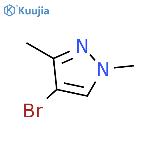 4-Bromo-1,3-dimethyl-1H-pyrazole structure