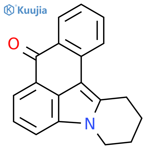 9H-Naphtho[1,2,3-cd]pyrido[1,2-a]indol-9-one, 1,2,3,4-tetrahydro- structure