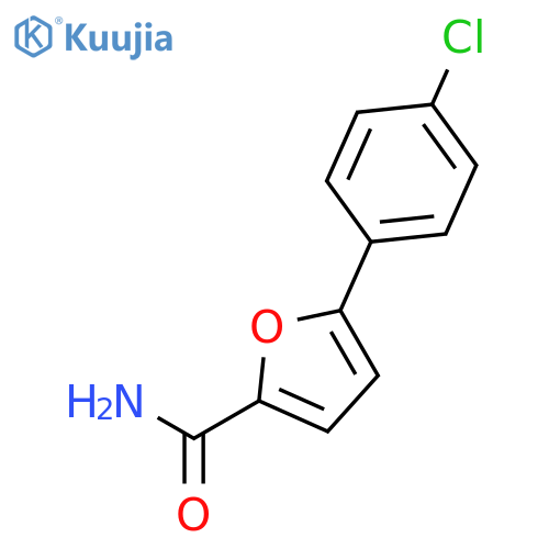 5-(4-chlorophenyl)furan-2-carboxamide structure