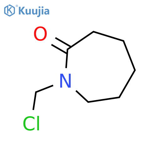 1-(chloromethyl)azepan-2-one structure