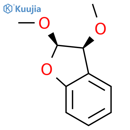 Benzofuran, 2,3-dihydro-2,3-dimethoxy-, cis- structure