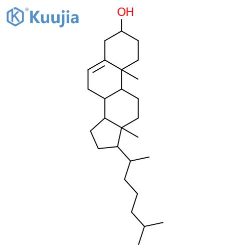 Cholest-5-en-3-ol, (3b,14b)- (9CI) structure