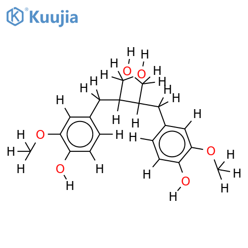 (-)-Secoisolariciresinol structure
