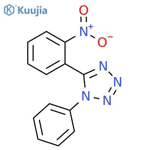 1H-Tetrazole, 5-(2-nitrophenyl)-1-phenyl- structure