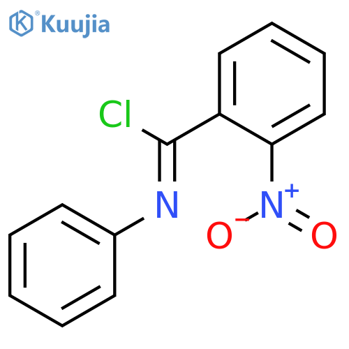 Benzenecarboximidoyl chloride, 2-nitro-N-phenyl- structure