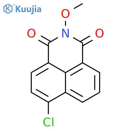 1H-BENZ[DE]ISOQUINOLINE-1,3(2H)-DIONE, 6-CHLORO-2-METHOXY- structure