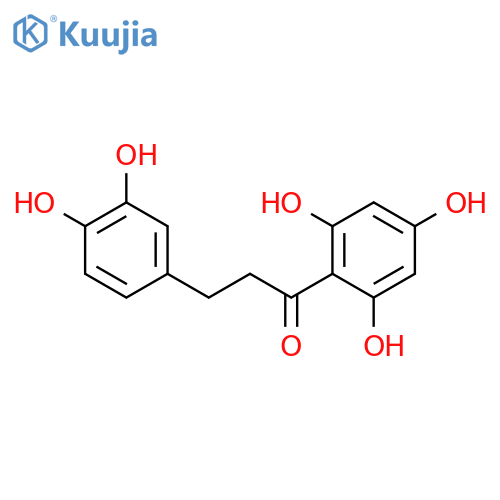 3-(3,4-Dihydroxyphenyl)-1-(2,4,6-trihydroxyphenyl)-1-propanone structure