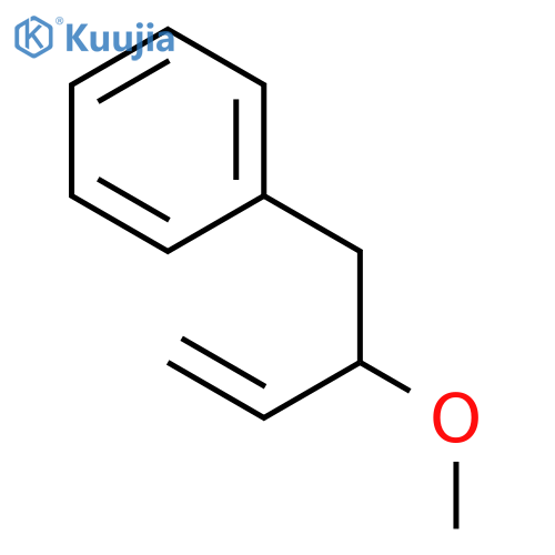 BENZENE, (2-METHOXY-3-BUTENYL)- structure